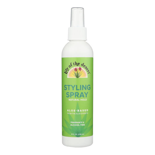 Lily Of The Desert - Styling Spray Natural Hold - Case Of 1 - 8 Fl Oz.