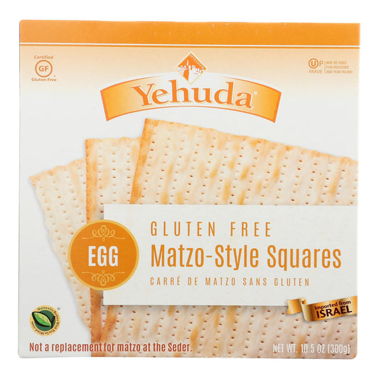 Yehuda Matzo-style Squares - Case Of 12 - 10.5 Oz