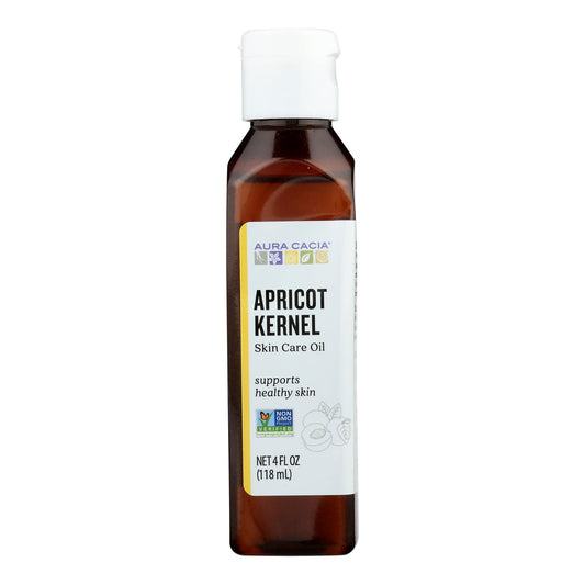 Aura Cacia - Natural Skin Care Oil Apricot Kernel - 4 Fl Oz