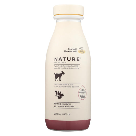 Nature By Canus - Goats Milk Bath Foam Shea - 27.1 Fz