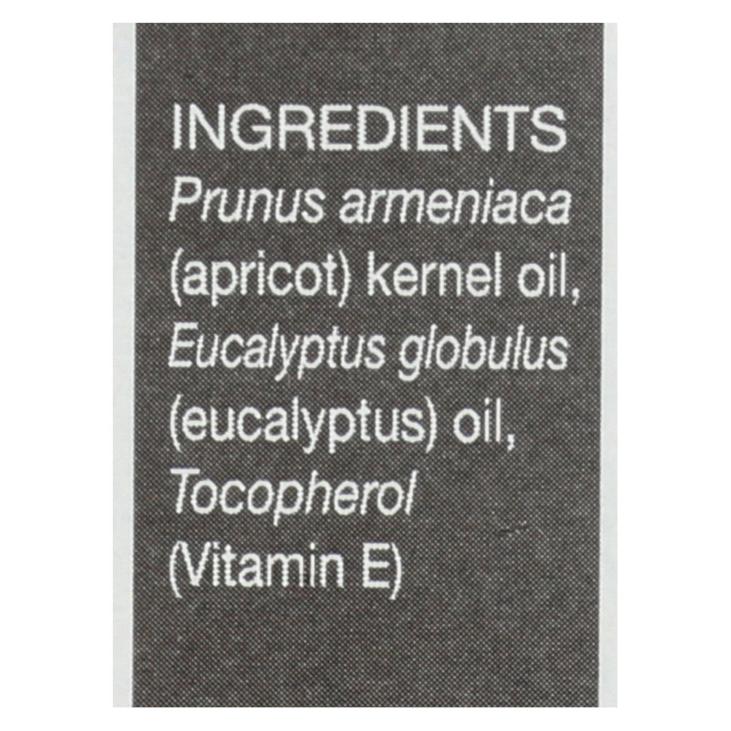 Aura Cacia - Roll On Essential Oil - Eucalyptus - Case Of 4 - .31 Oz