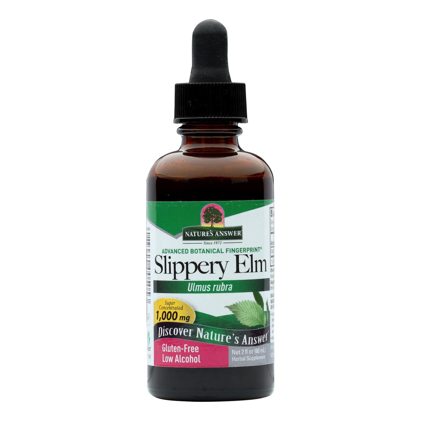 Nature's Answer - Slippery Elm Inner Bark - 2 Fl Oz