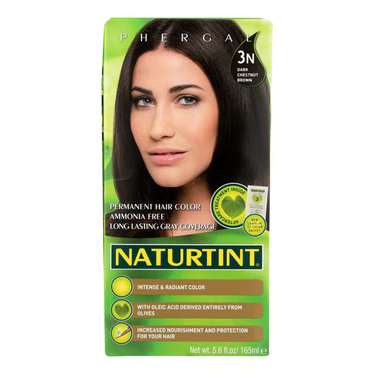 Naturtint Hair Color - Permanent - 3n - Dark Chestnut - 5.28 Oz