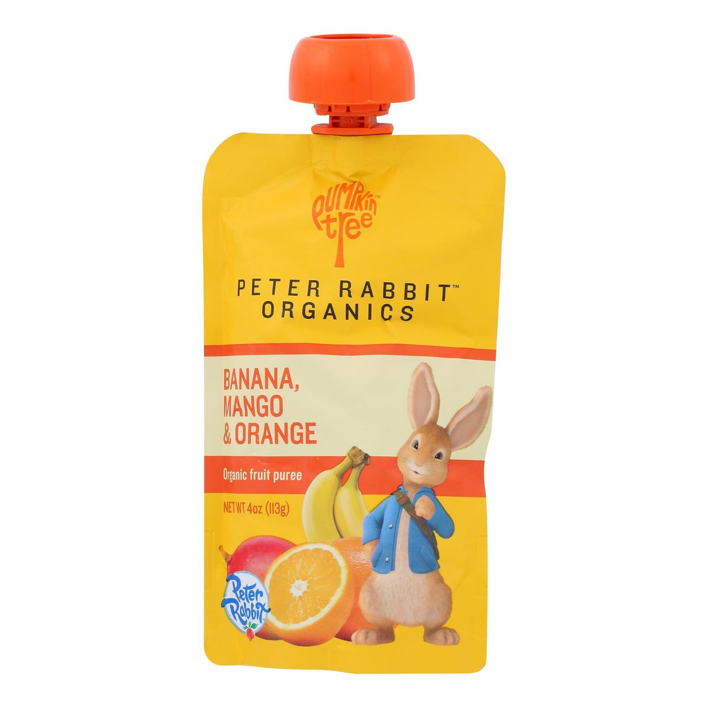 Peter Rabbit Organics Fruit Snacks - Mango Banana And Orange - Case Of 10 - 4 Oz.