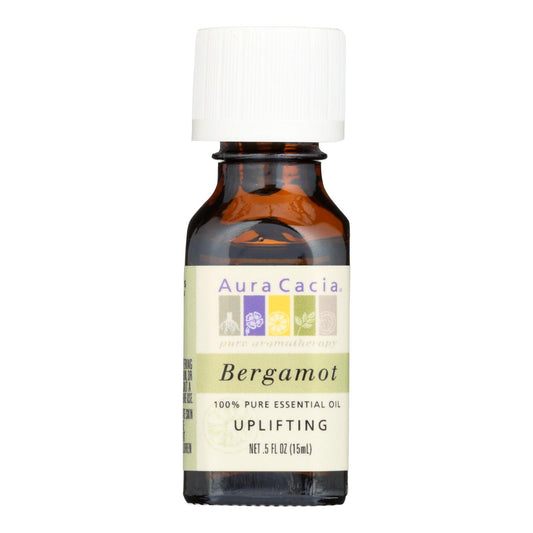 Aura Cacia - Essential Oil - Bergamot Uplifting - .5 Oz