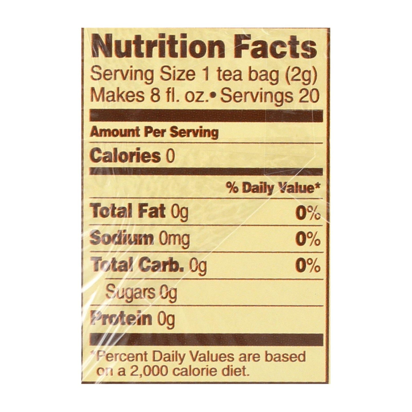 Celestial Seasonings Herbal Tea Caffeine Free Country Peach Passion - 20 Tea Bags - Case Of 6