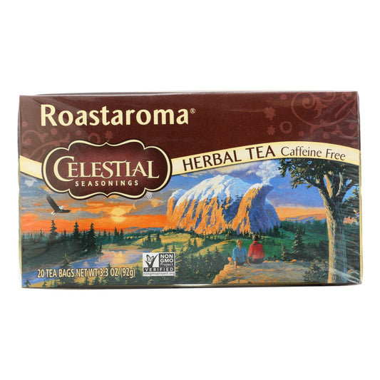 Celestial Seasonings Herbal Tea Caffeine Free Roastaroma - 20 Tea Bags - Case Of 6