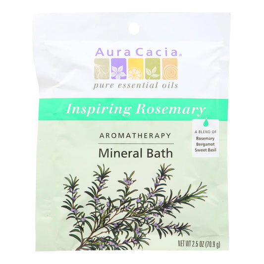 Aura Cacia - Aromatherapy Mineral Bath Inspiration - 2.5 Oz - Case Of 6