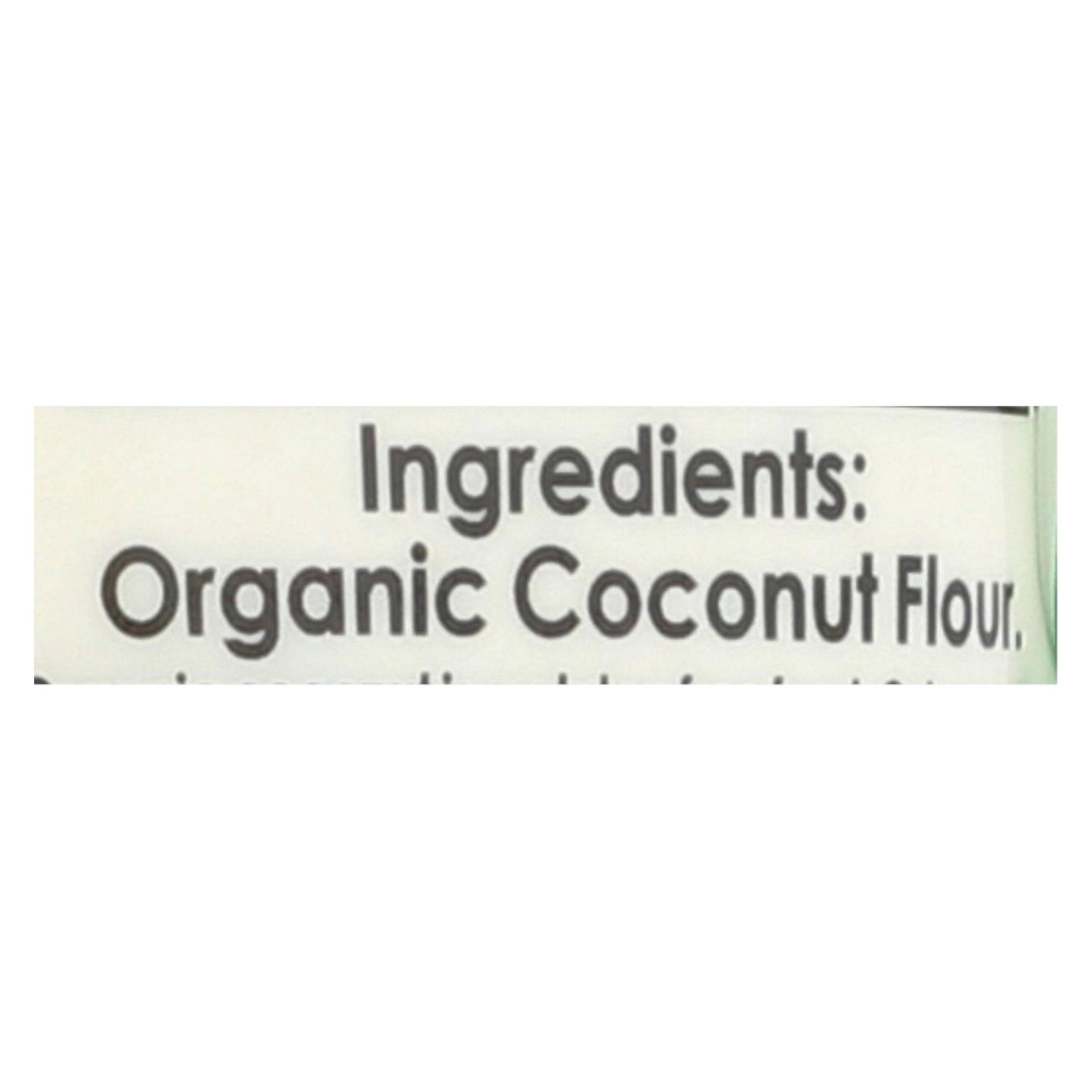 Let's Do Organics Organic Flour - Coconut - Case Of 6 - 16 Oz.