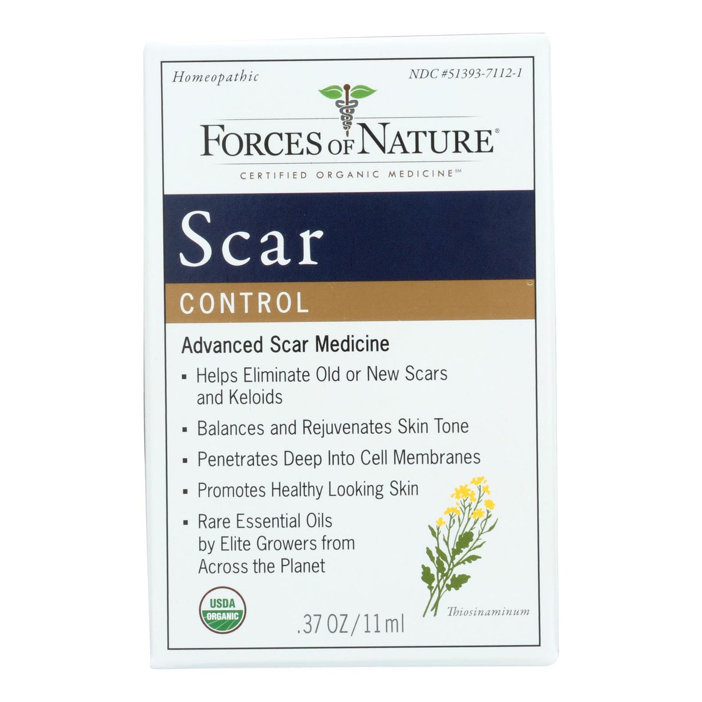 Forces Of Nature - Organic Scar Control - 11 Ml