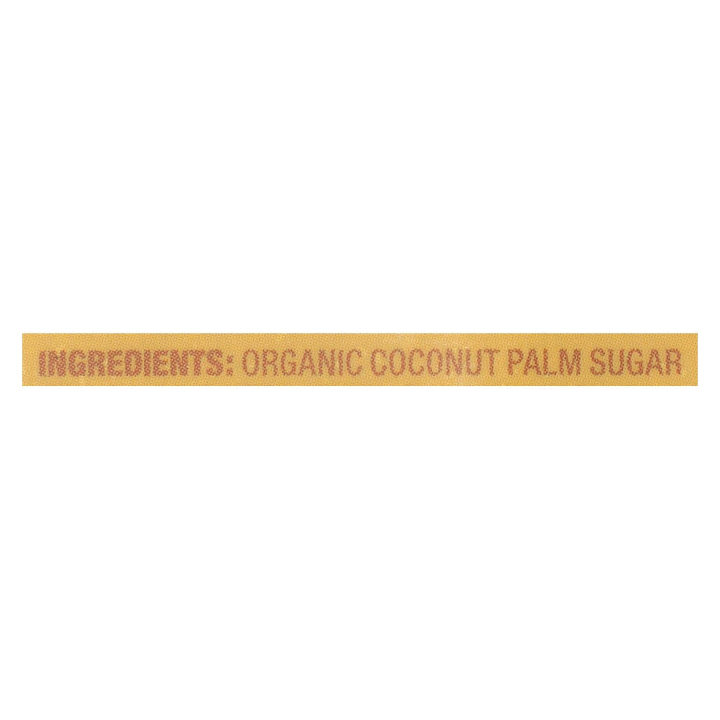 Wholesome Sweeteners Sugar - Organic - Coconut Palm - 16 Oz - Case Of 6