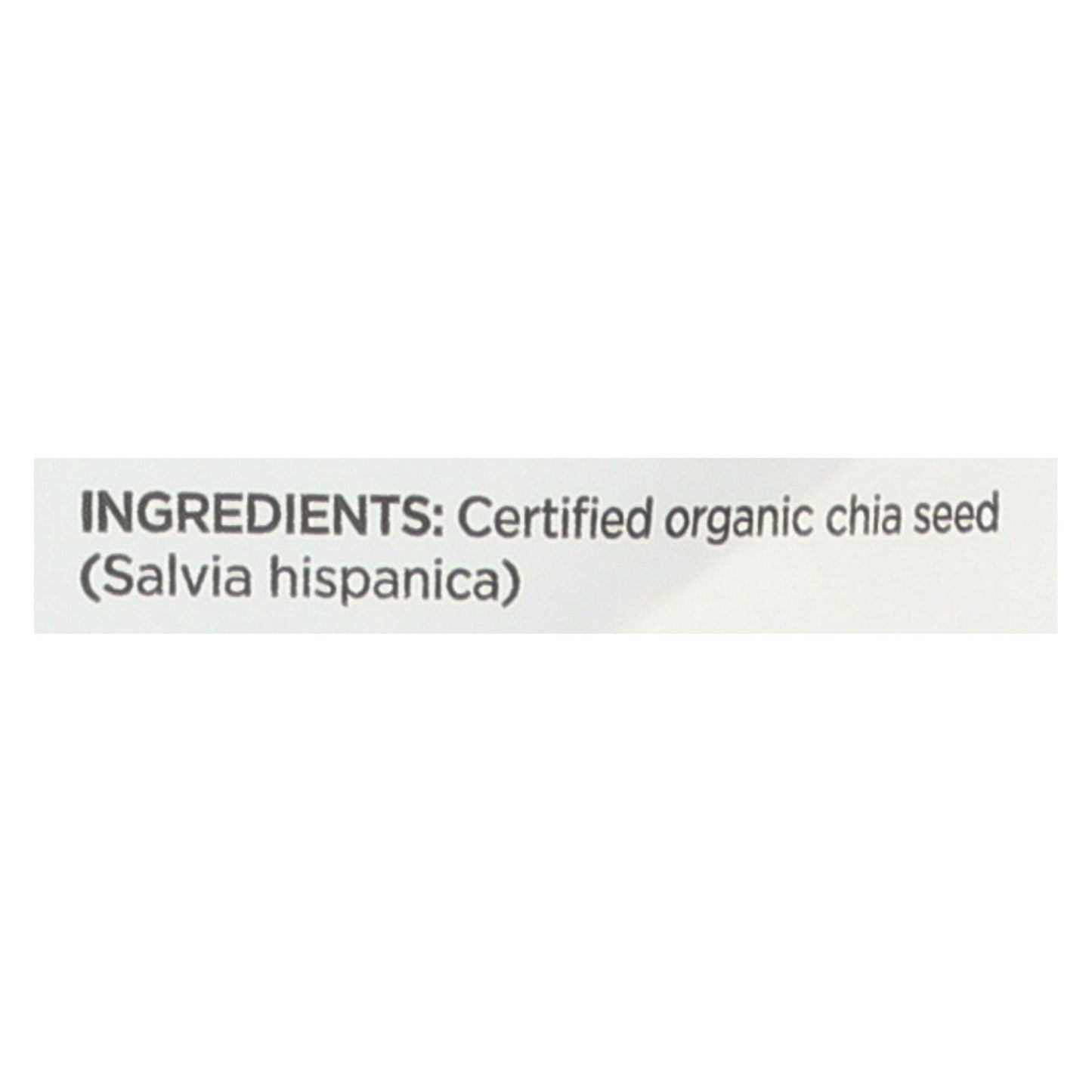 Navitas Naturals Chia Seeds - Organic - Raw - 8 Oz - Case Of 12