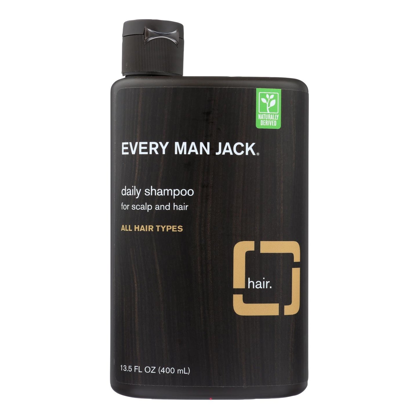 Every Man Jack Daily Shampoo - Scalp And Hair - All Hair Types - Sandalwood - 13.5 Oz