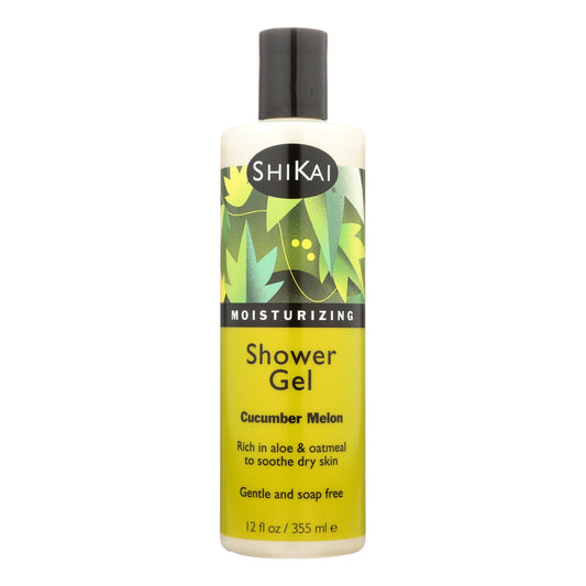 Shikai Products Shower Gel - Cucumber Melon - 12 Oz