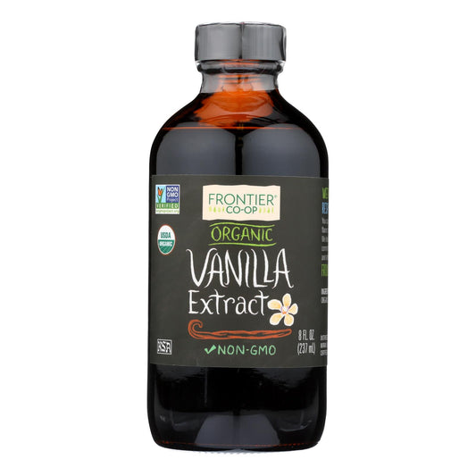 Frontier Herb Vanilla Extract - Organic - 8 Oz