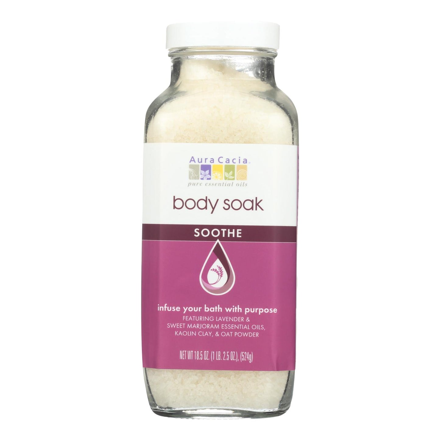 Aura Cacia - Body Soak - Soothe - 18.5 Oz - 1 Each