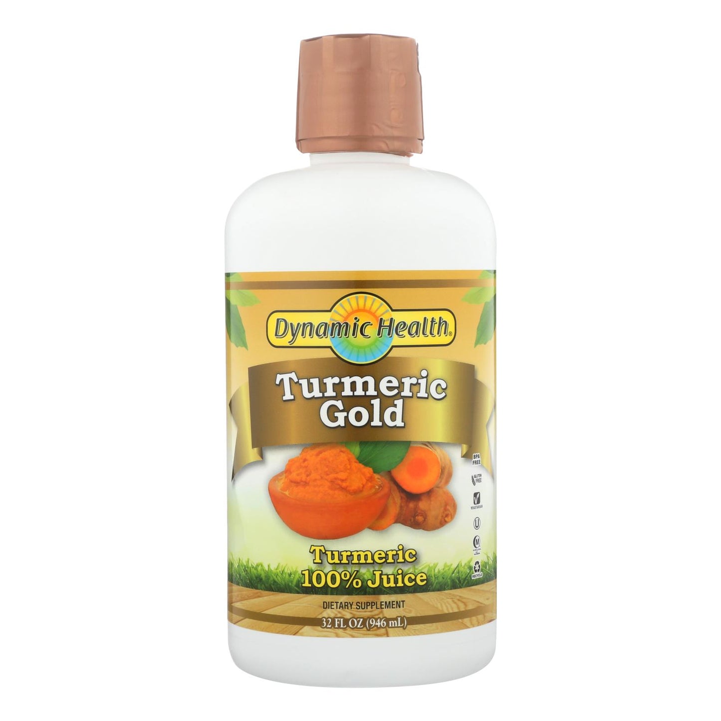 Dynamic Health Juice - Turmeric Gold - 32 Oz