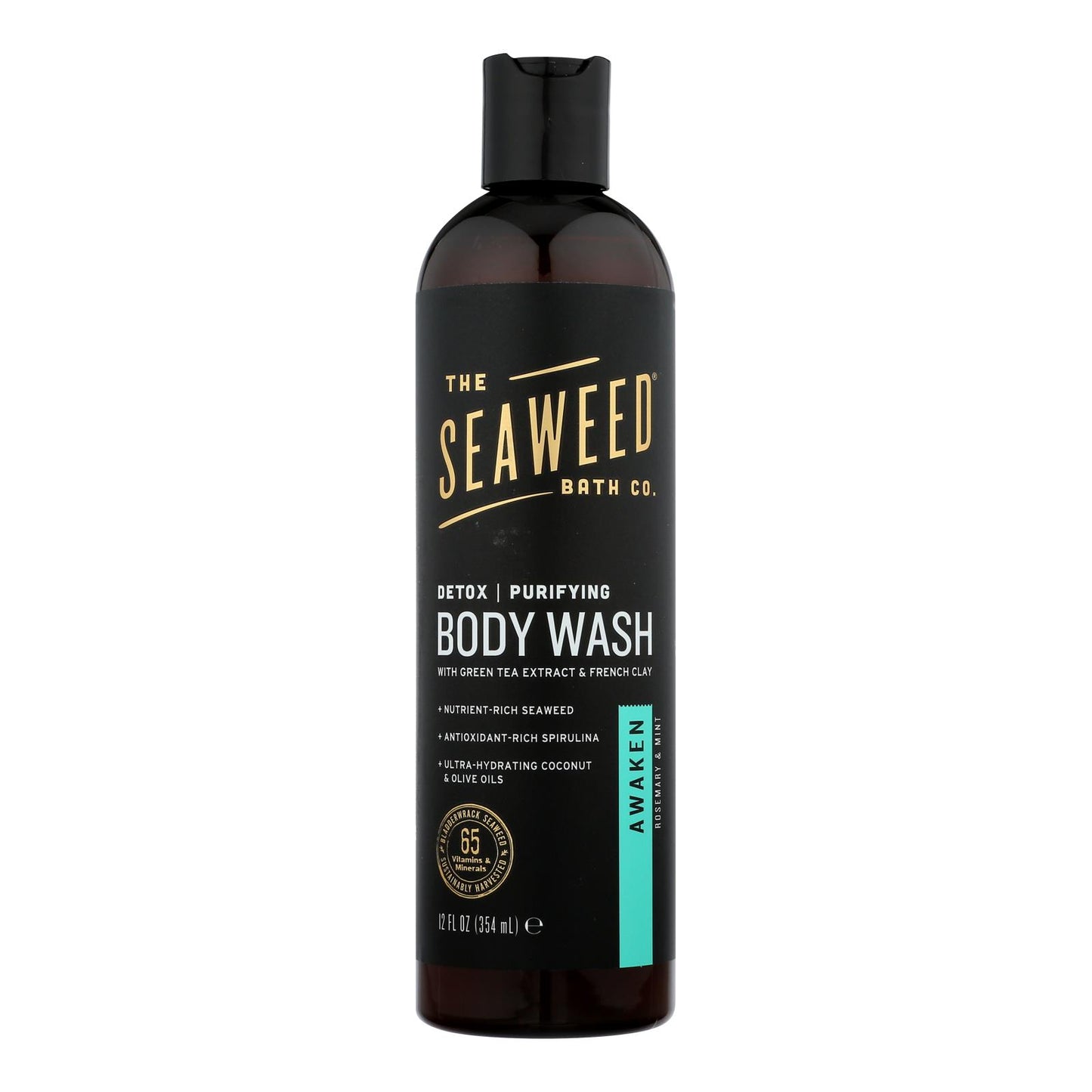 The Seaweed Bath Co Bodywash - Detox - Purify - Awake - 12 Fl Oz