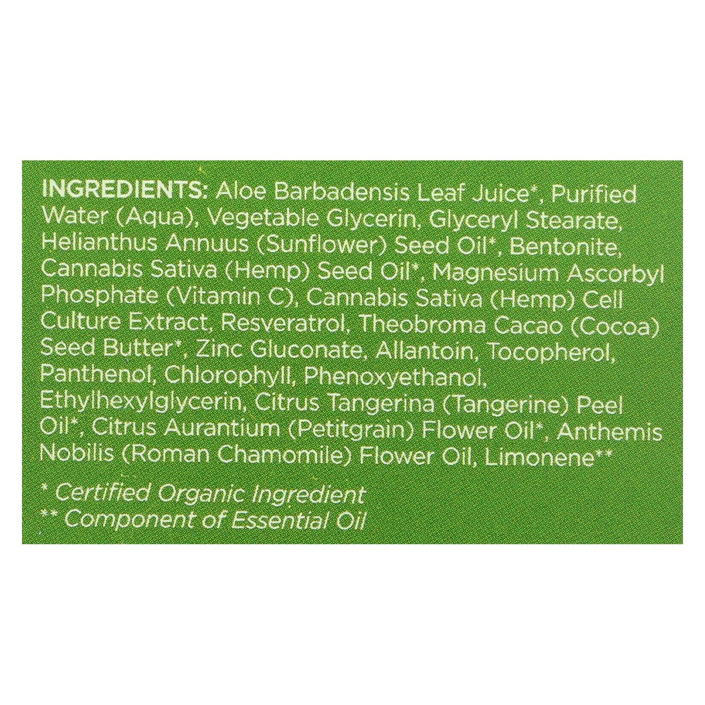 Andalou Naturals - Cannacell D.tox Mask - 1.7 Oz.