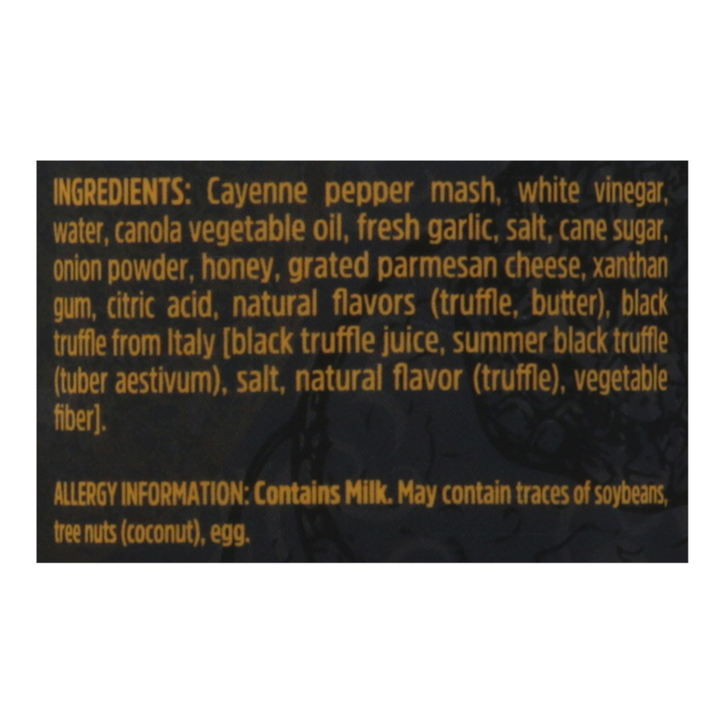 Melinda's - Sauce Black Truffle Hot - Case Of 6-12 Fz