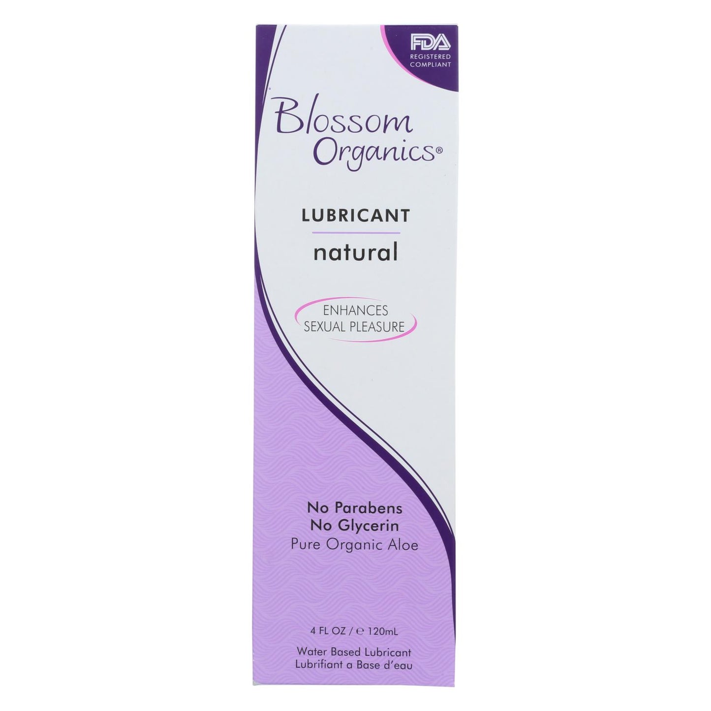 Blossom Organics Natural Lube 4 Oz