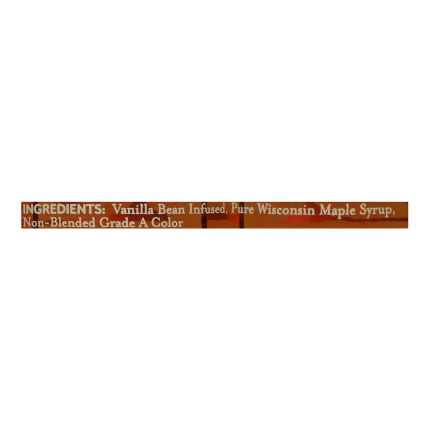 Skinny Sticks (maple Syrup) - Maple Syrup Vanilla Bean Infuse - Case Of 12-8 Fz