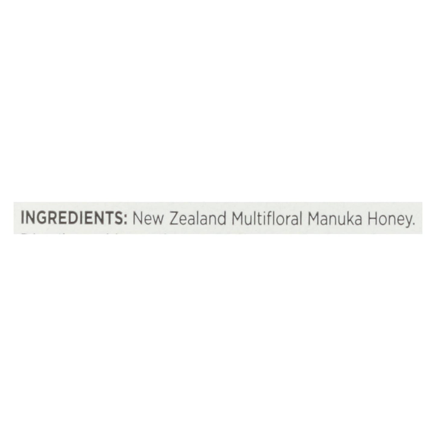 Manuka Doctor - Manuka Honey Mf Mgo80+ 250g - Case Of 6-8.75 Oz