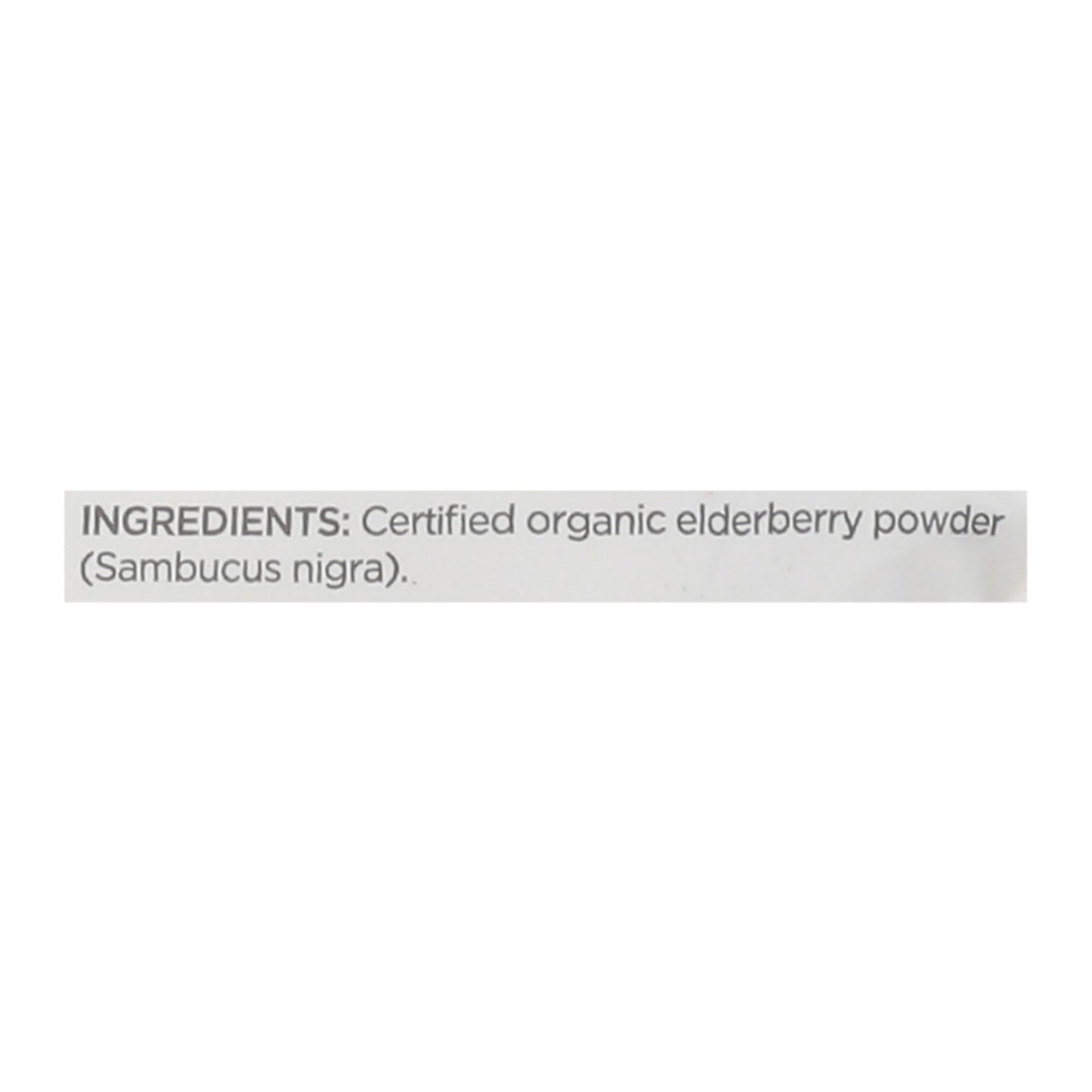 Navitas Organics - Elderberry Powder - Case Of 6-3 Oz