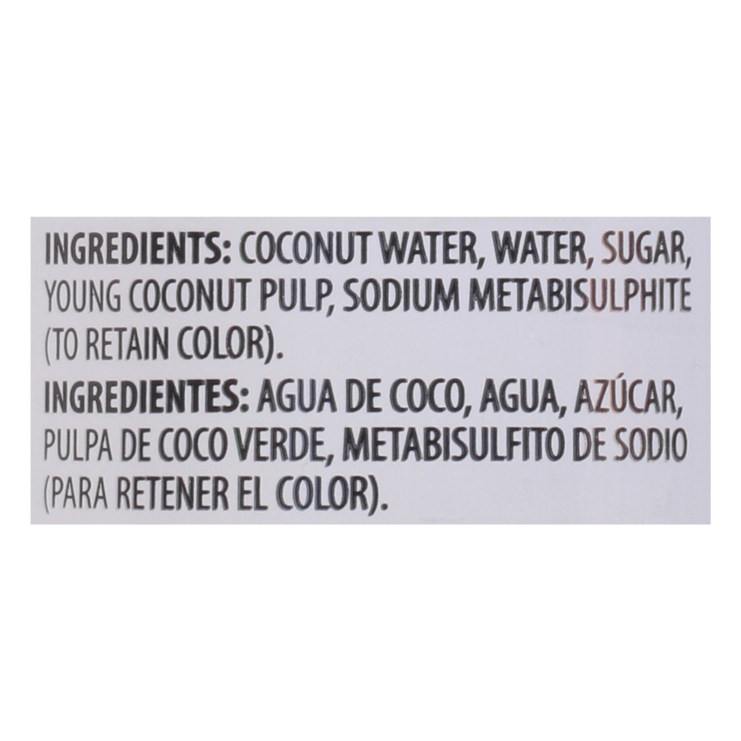 La Fe - Beverage Coconut Water - Case Of 24-16.9 Fz