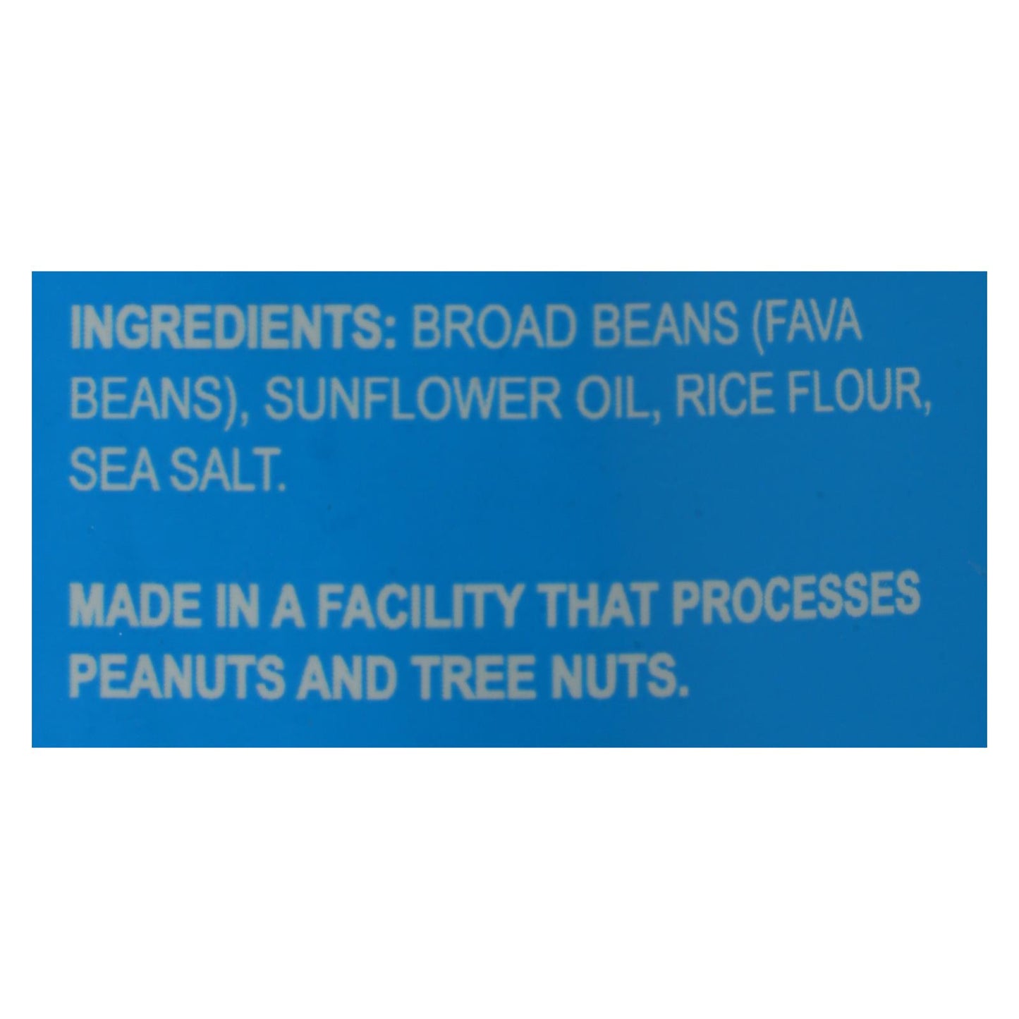 Bada Bean Bada Boom - Crunchy Beans Sea Salt - Case Of 6-4.5 Oz