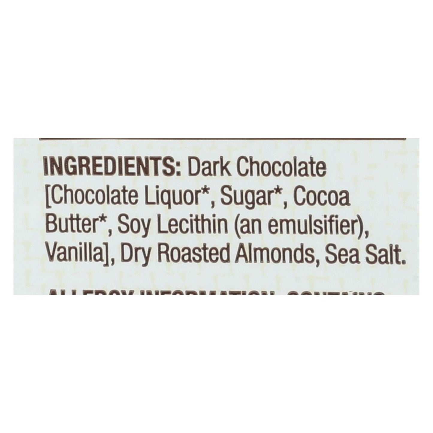 Bark Thins Bark Thins Dark Chocolate - Almond With Sea Salt - Case Of 12 - 4.7 Oz.