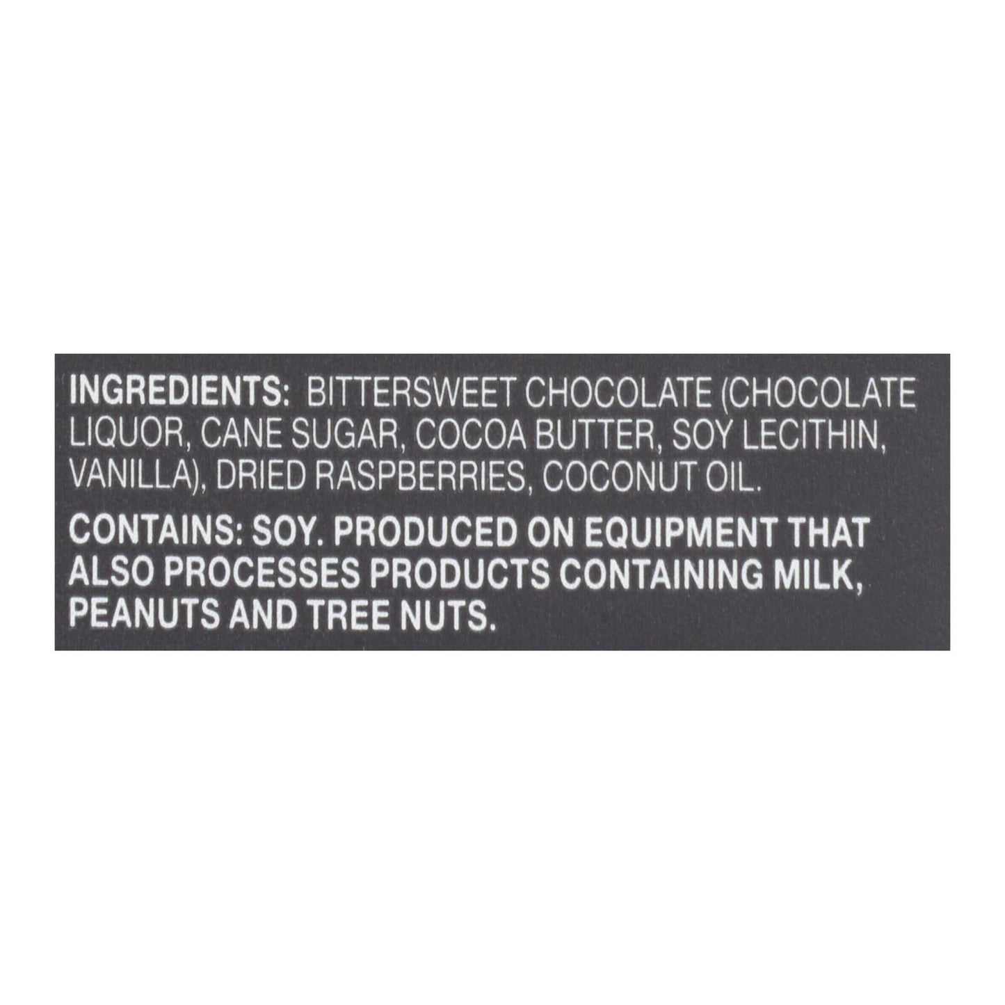 Endangered Species Natural Chocolate Bars - Dark Chocolate - 72 Percent Cocoa - Raspberries - 3 Oz Bars - Case Of 12