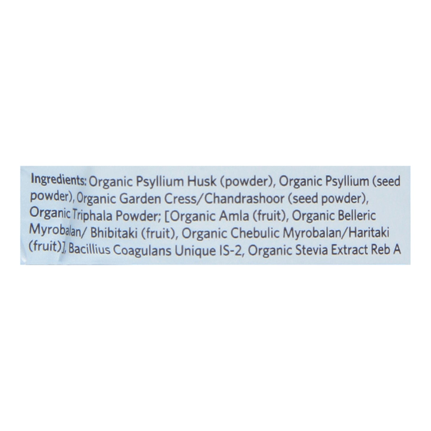 Organic India - Psyllium Organic Prebiotic/probiotic Fiber Organic - Case Of 12-10 Ounces