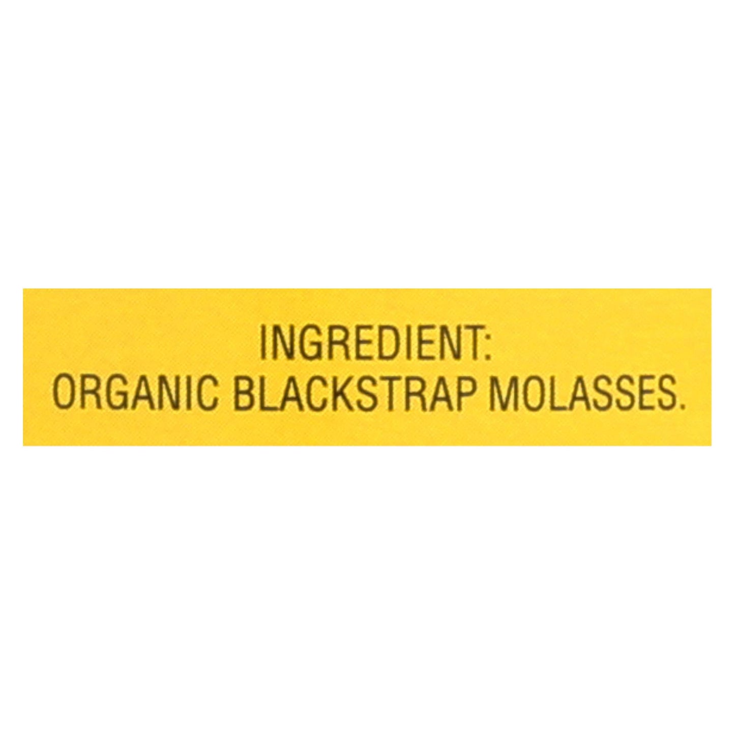 Plantation Organic Blackstrap Molasses Syrup - Case Of 12 - 15 Oz.