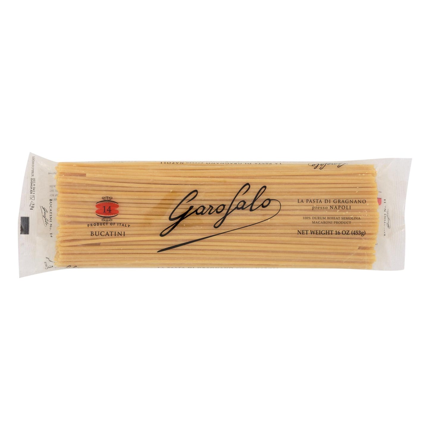 Garofalo Bucatini - 14 - Case Of 20 - 16 Oz