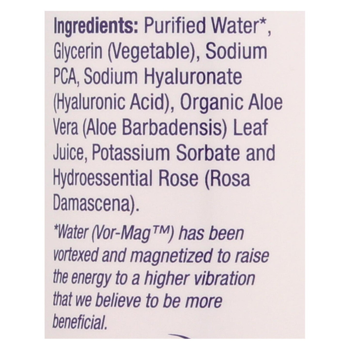 Heritage Store - Rosewater Facial Toner - 1 Each - 8 Oz