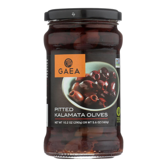 Gaea Olives - Kalamata - Pitted - 5.6 Oz - Case Of 8