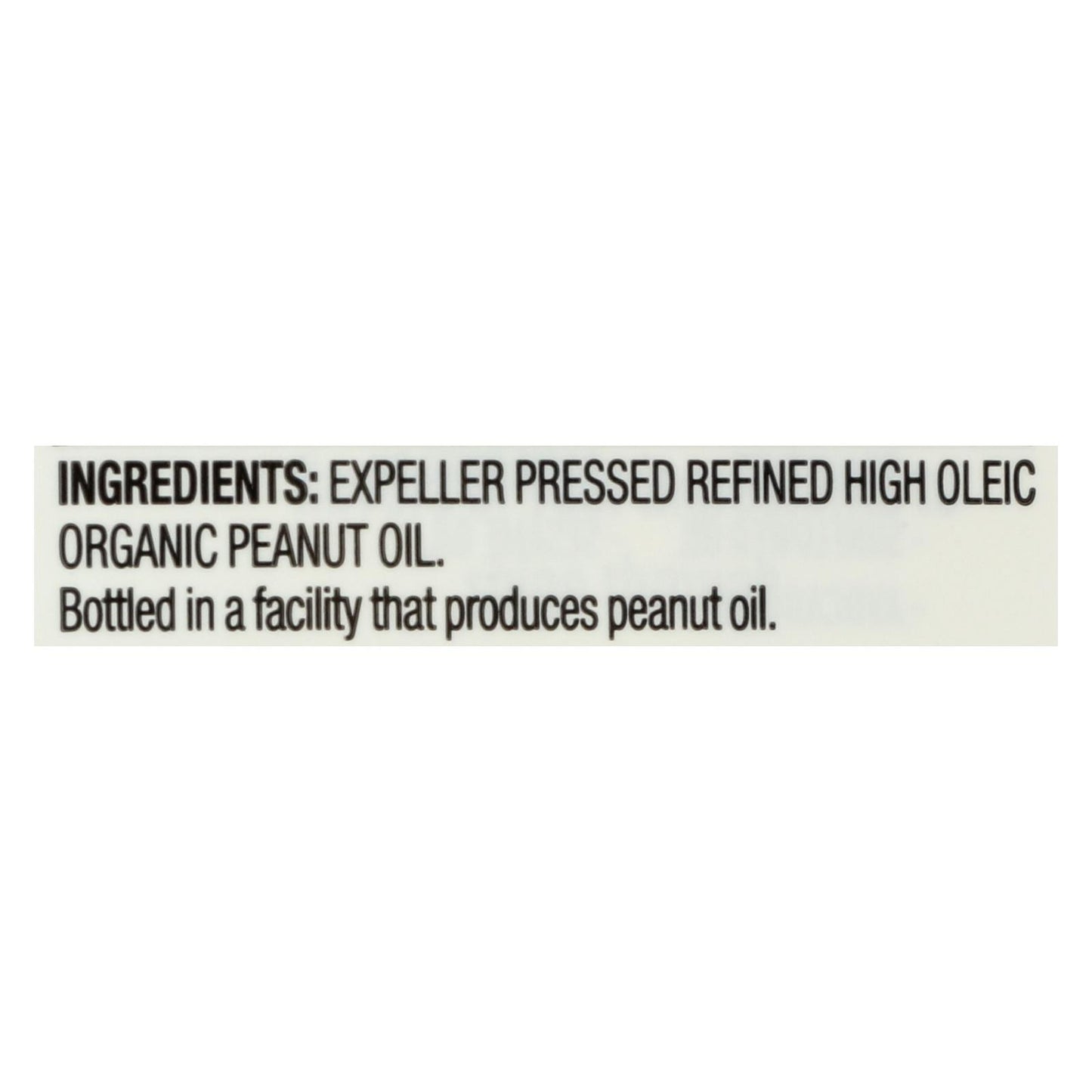 Spectrum Naturals High Heat Refined Organic Peanut Oil - Case Of 12 - 16 Fl Oz.