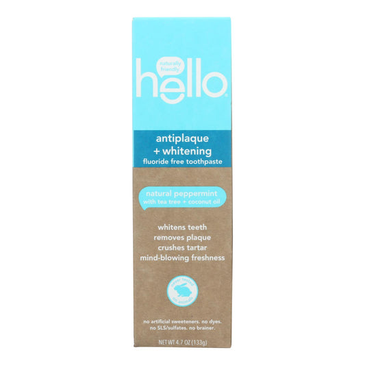 Hello Products Llc - Thpst Antiplq+wht Flrd Fr - Case Of 6-4.7 Oz