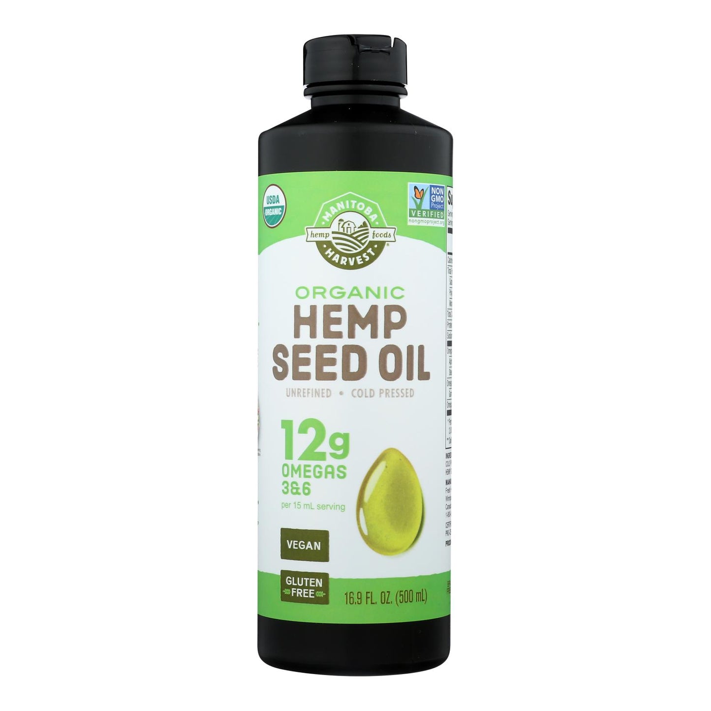 Manitoba Harvest Organic Hemp Oil  - 1 Each - 16.9 Fz