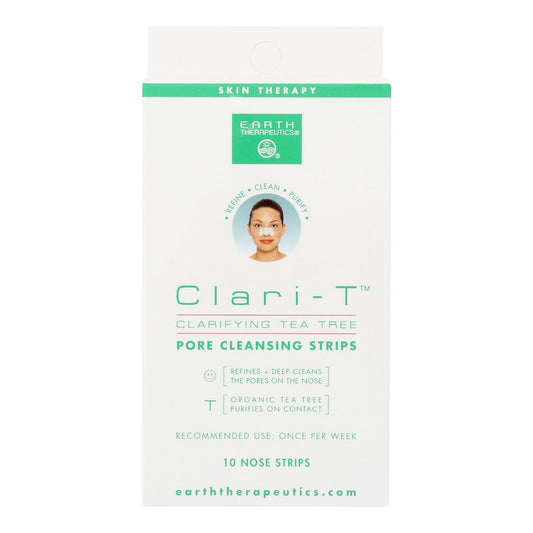 Earth Therapeutics - Pore Cleanse Strip T Tree - 1 Each - 6 Ct