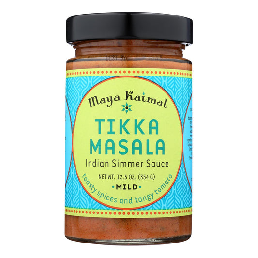 Maya Kaimal Tikka Masala Simmer Sauce - Case Of 6 - 12.5 Oz.