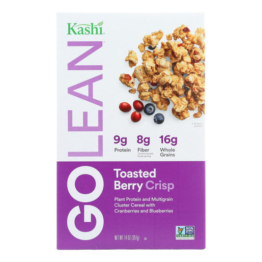 Kashi Cereal - Multigrain - Golean - Crisp - Toasted Berry Crumble - 14 Oz - Case Of 12