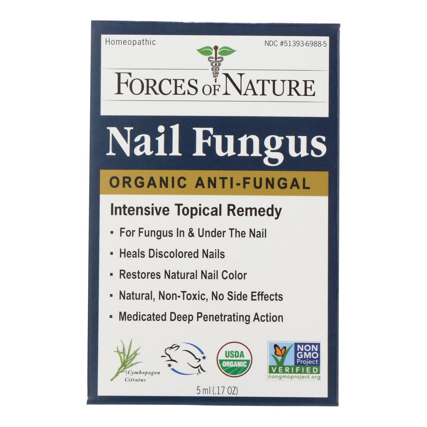 Forces Of Nature Nail Fungus Control  - 1 Each - 5 Ml