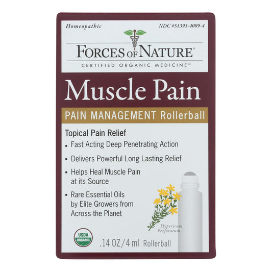 Forces Of Nature - Muscle Pain Management - 1 Each - 4 Ml