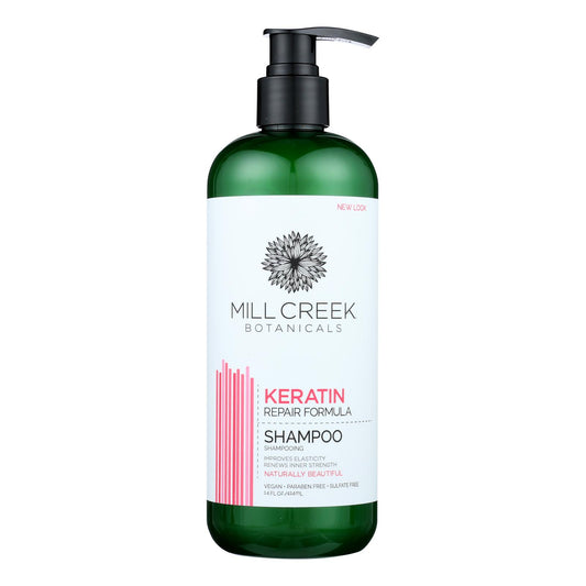 Mill Creek Botanicals Keratin Shampoo Repair Formula  - 1 Each - 14 Fz