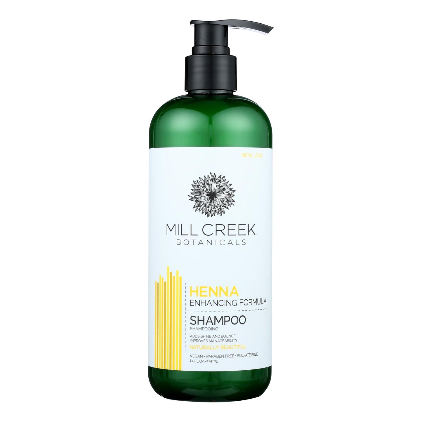 Mill Creek Botanicals Henna Shampoo  - 1 Each - 14 Fz