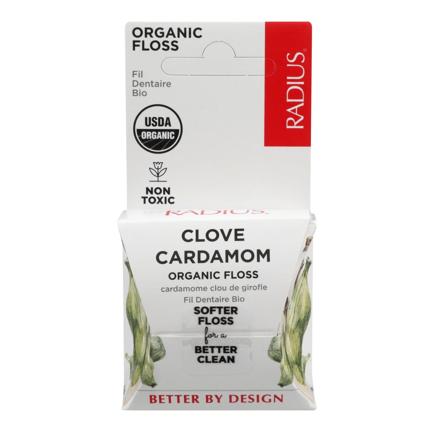 Radius - Floss Clove Caramom - Case Of 6 - 55 Yd