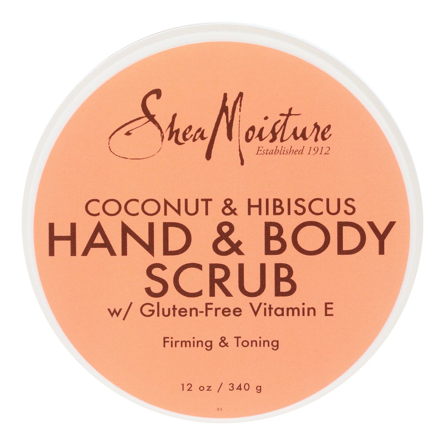 Shea Moisture - Hnd Body Scrub Coconut Hbiscus - 1 Each - 12 Oz