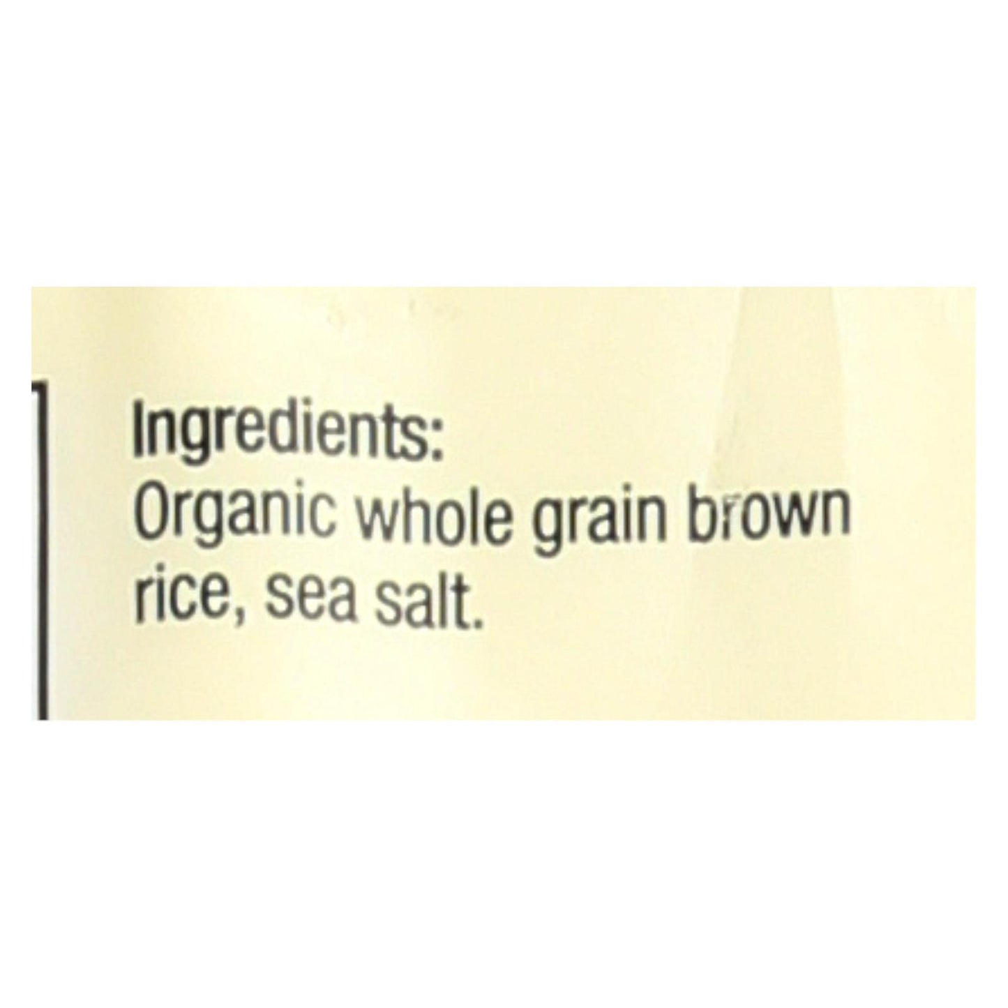 Lundberg Family Farms - Rice Cake Brown Saltd - Case Of 6-8.5 Oz